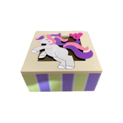 Cajita Organizadora (Unicornio)