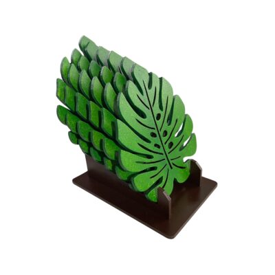 Set de Portavasos (Hojas)