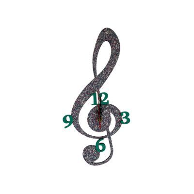 Reloj Decorativo Nota Musical