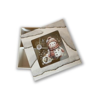 Caja de Té Navideña "Muñeco de Nieve"