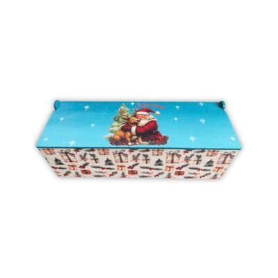 Caja de Té Navideña “Papá Noel con Reno”